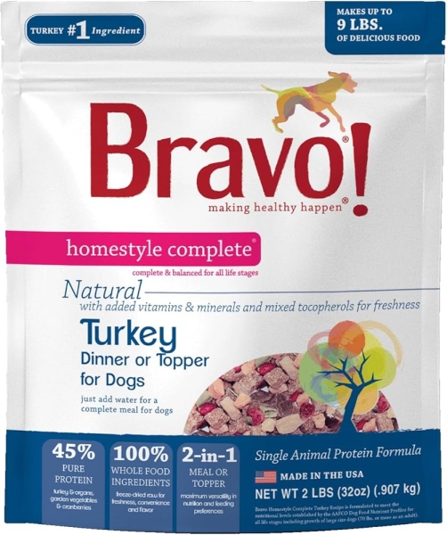 Bravo! Healthy Bites Freeze-Dried Turkey Treats
