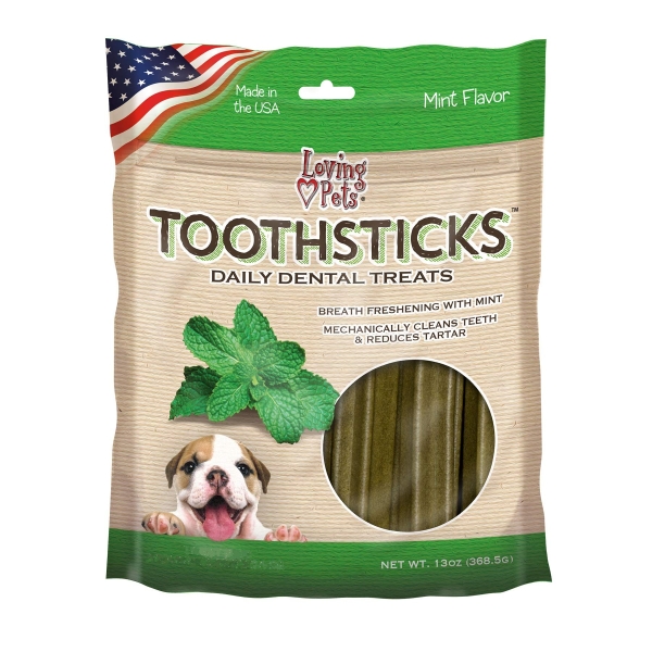 Loving Pets Naturals Health Support Dental Sticks