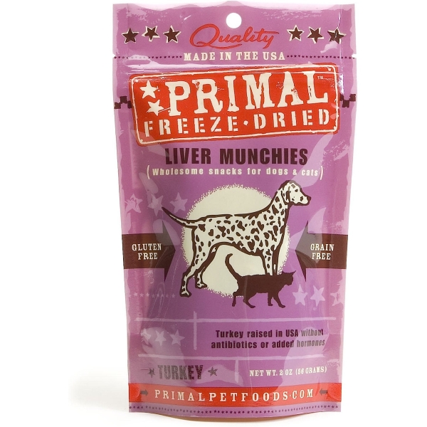 Primal Freeze-Dried Turkey Liver Munchies