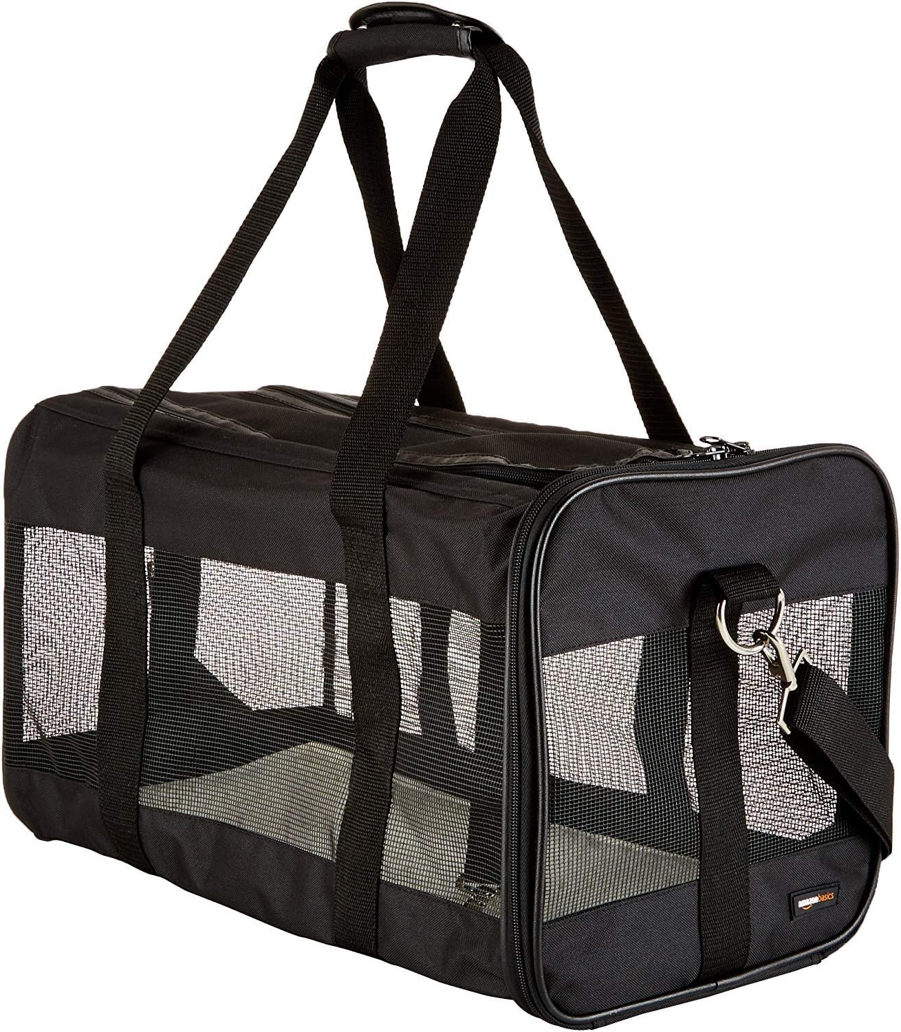 AmazonBasics Soft-Sided Pet Travel Carrier