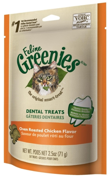 Feline Greenies Grain-Free Dental Treats