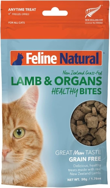 Feline Natural Freeze-Dried Lamb Healthy Bites