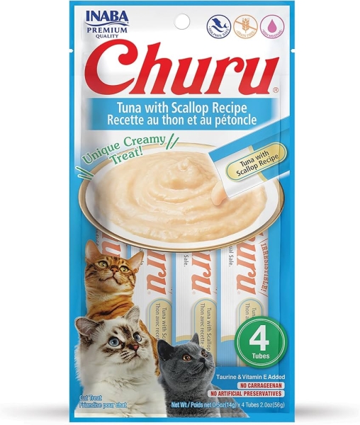 Inaba Churu Grain-Free Lickable Cat Treats