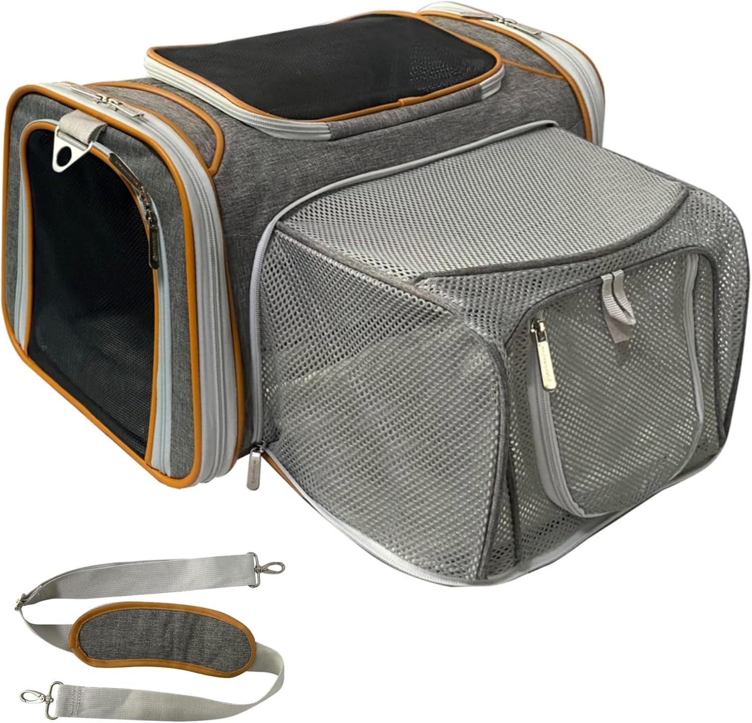 Mr. Peanut’s Expandable Airline-Approved Pet Carrier
