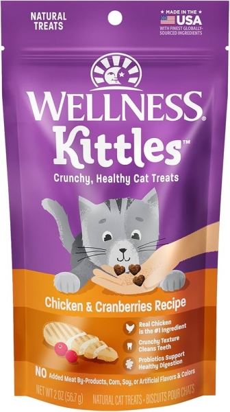 Wellness Kittles Grain-Free Crunchy Cat Treats
